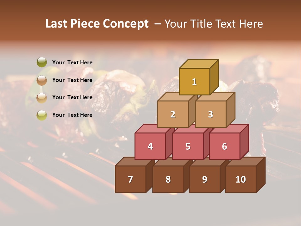 Hot Shish Dark PowerPoint Template