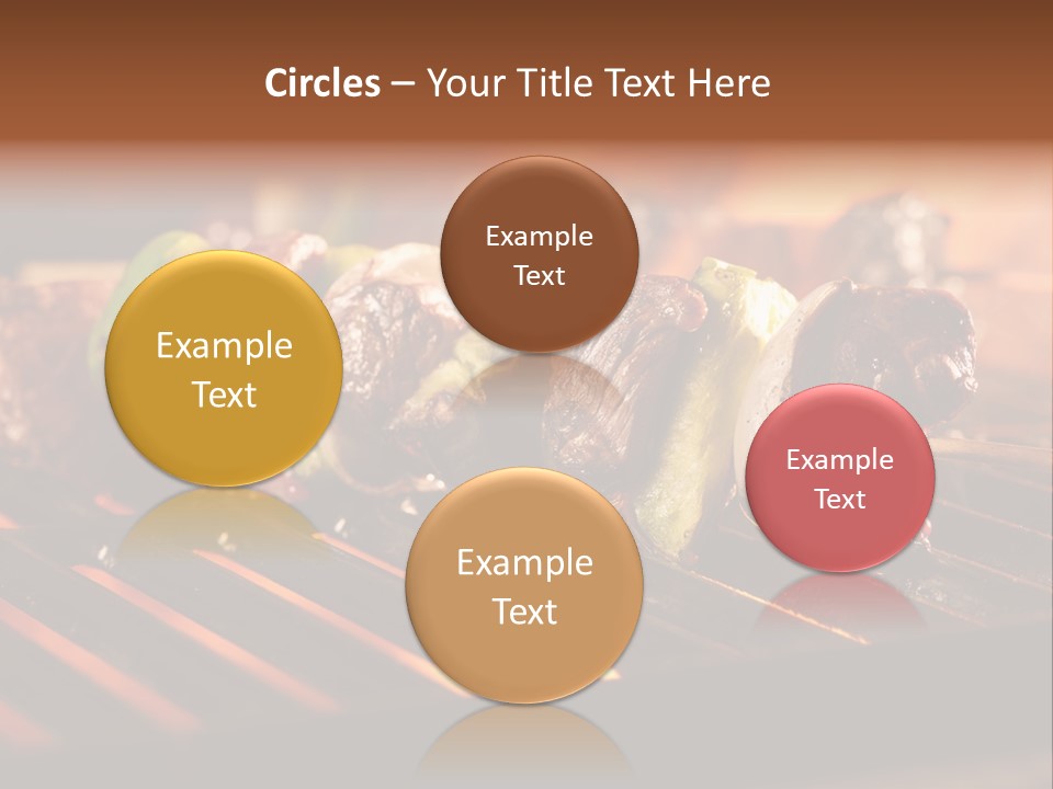 Hot Shish Dark PowerPoint Template