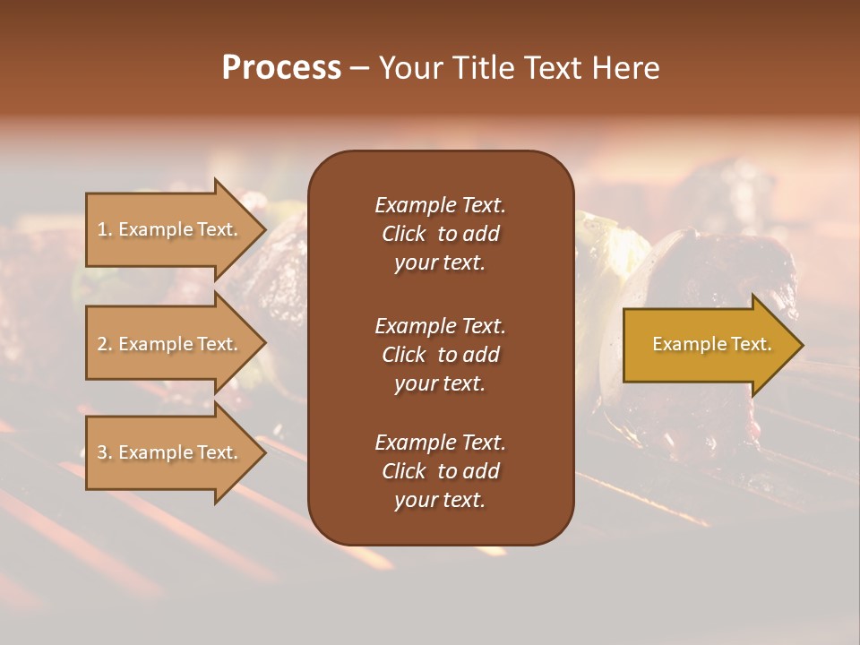 Hot Shish Dark PowerPoint Template