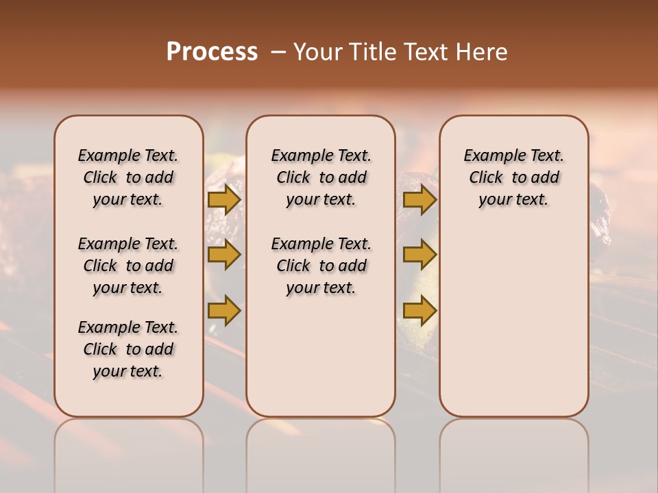 Hot Shish Dark PowerPoint Template