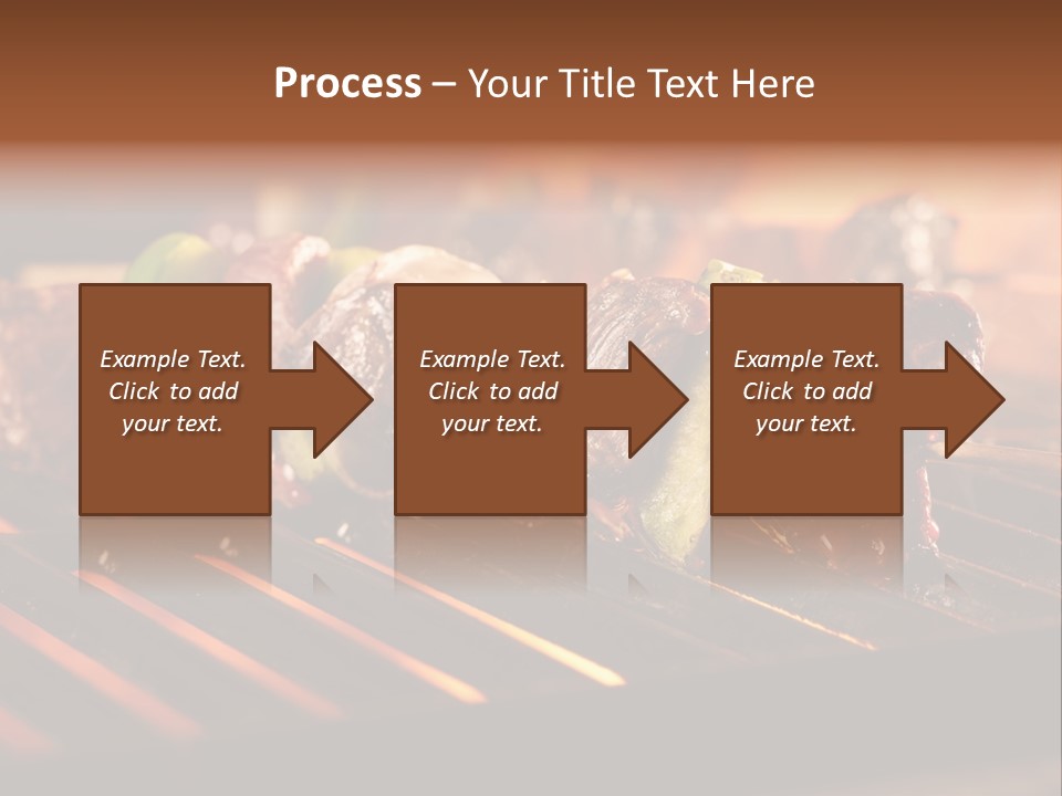 Hot Shish Dark PowerPoint Template