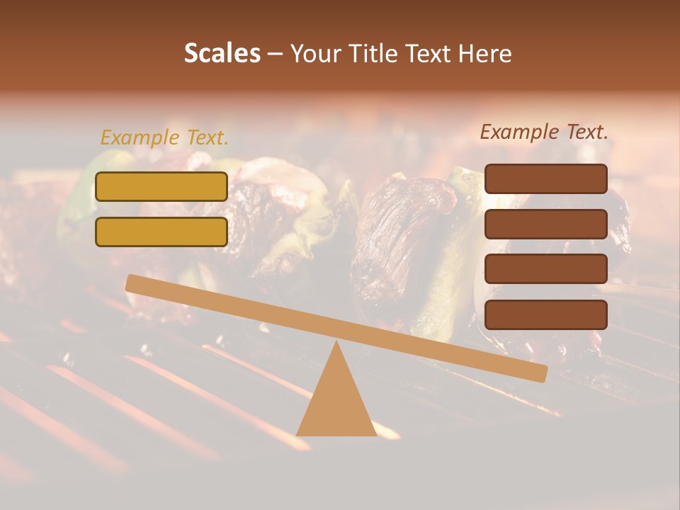 Hot Shish Dark PowerPoint Template