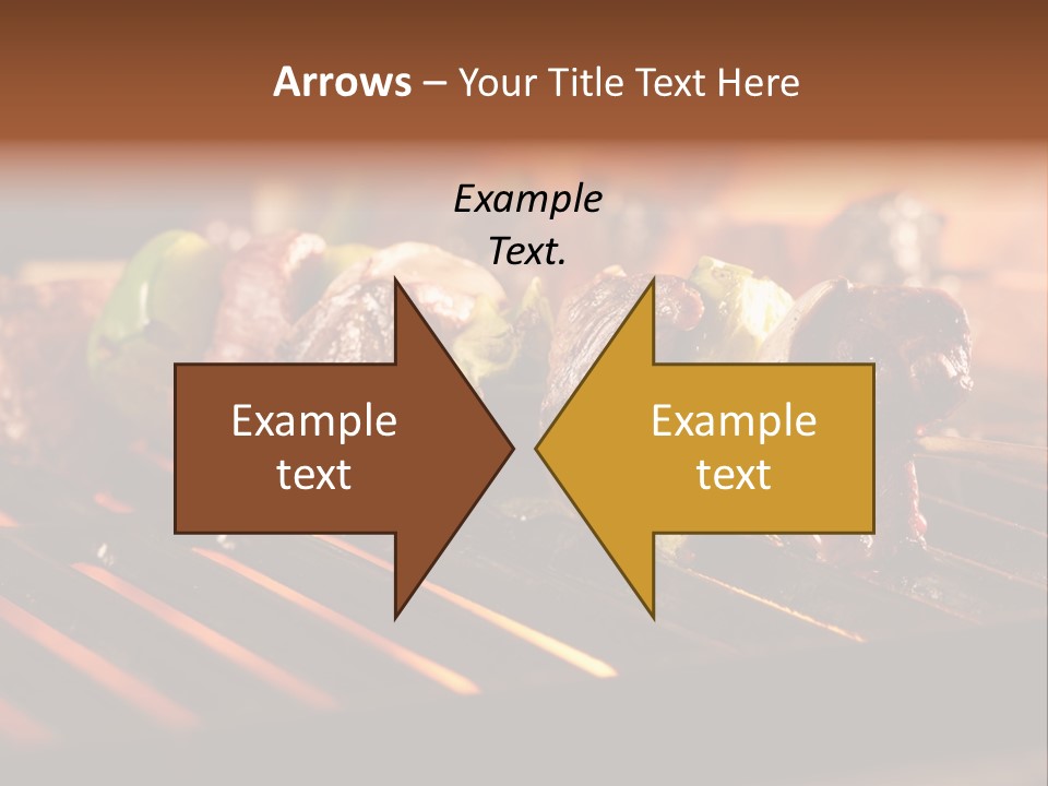 Hot Shish Dark PowerPoint Template