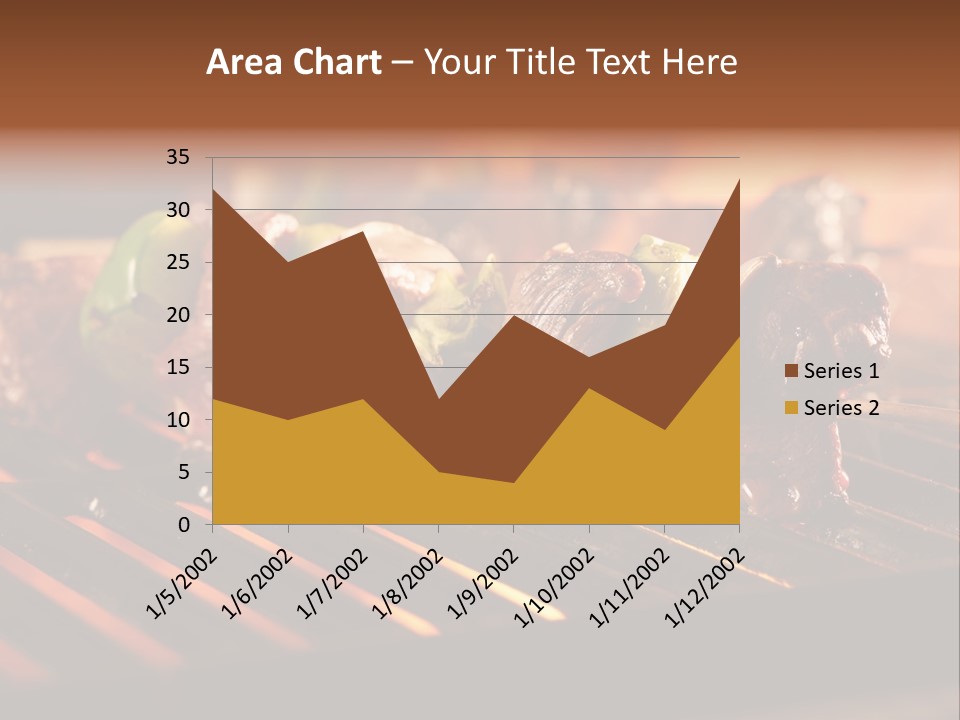 Hot Shish Dark PowerPoint Template