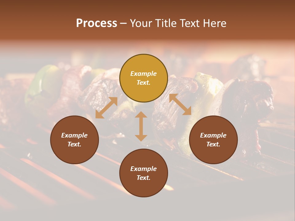 Hot Shish Dark PowerPoint Template