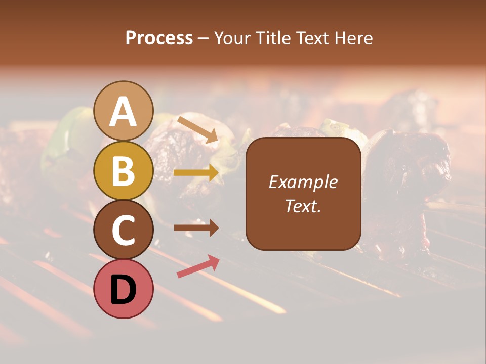 Hot Shish Dark PowerPoint Template