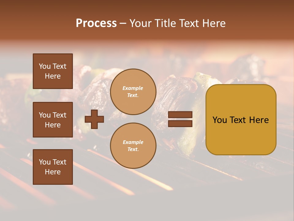 Hot Shish Dark PowerPoint Template