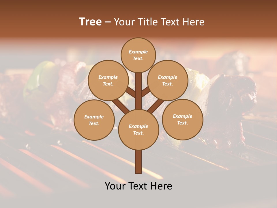 Hot Shish Dark PowerPoint Template