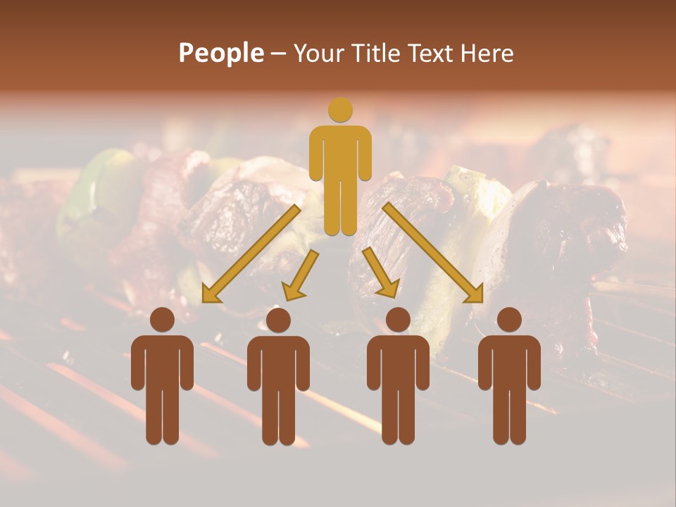 Hot Shish Dark PowerPoint Template