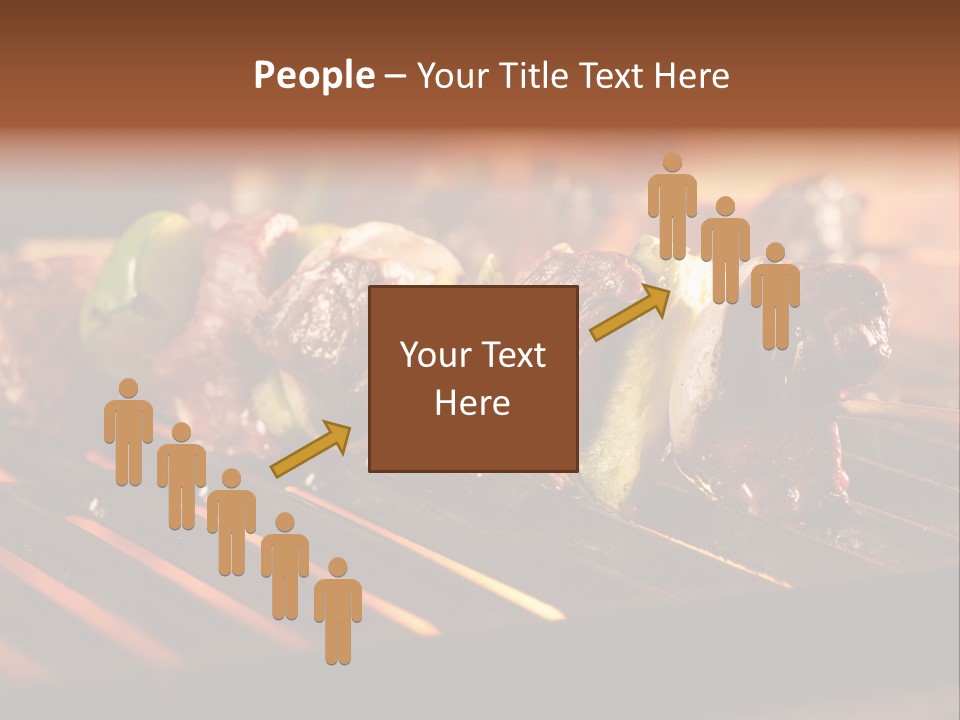 Hot Shish Dark PowerPoint Template