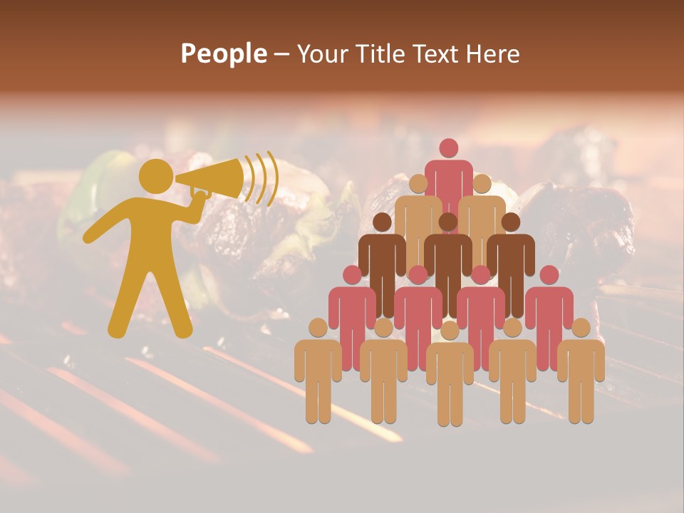 Hot Shish Dark PowerPoint Template