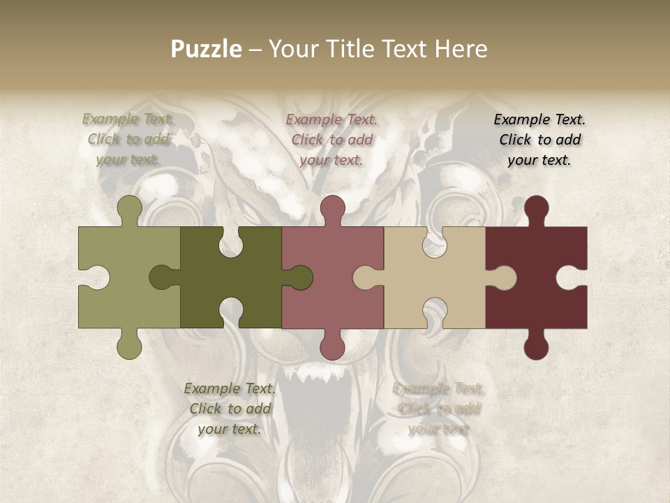 Smile Traditional Decorative PowerPoint Template