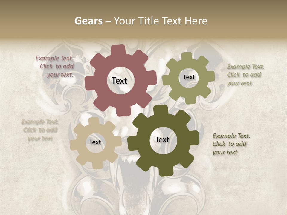 Smile Traditional Decorative PowerPoint Template