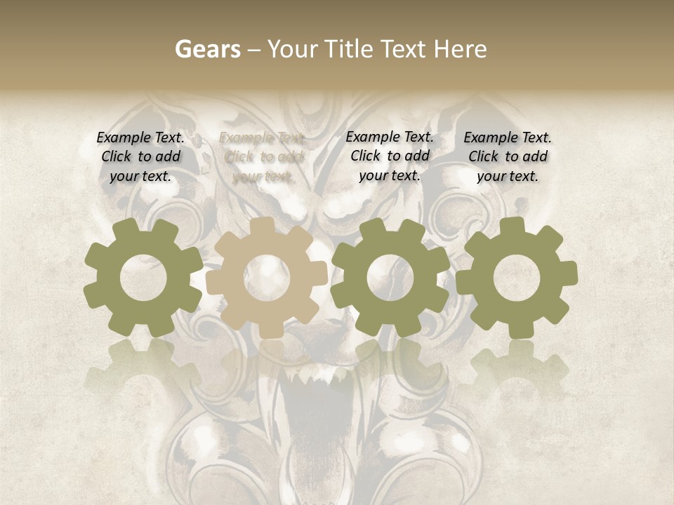 Smile Traditional Decorative PowerPoint Template