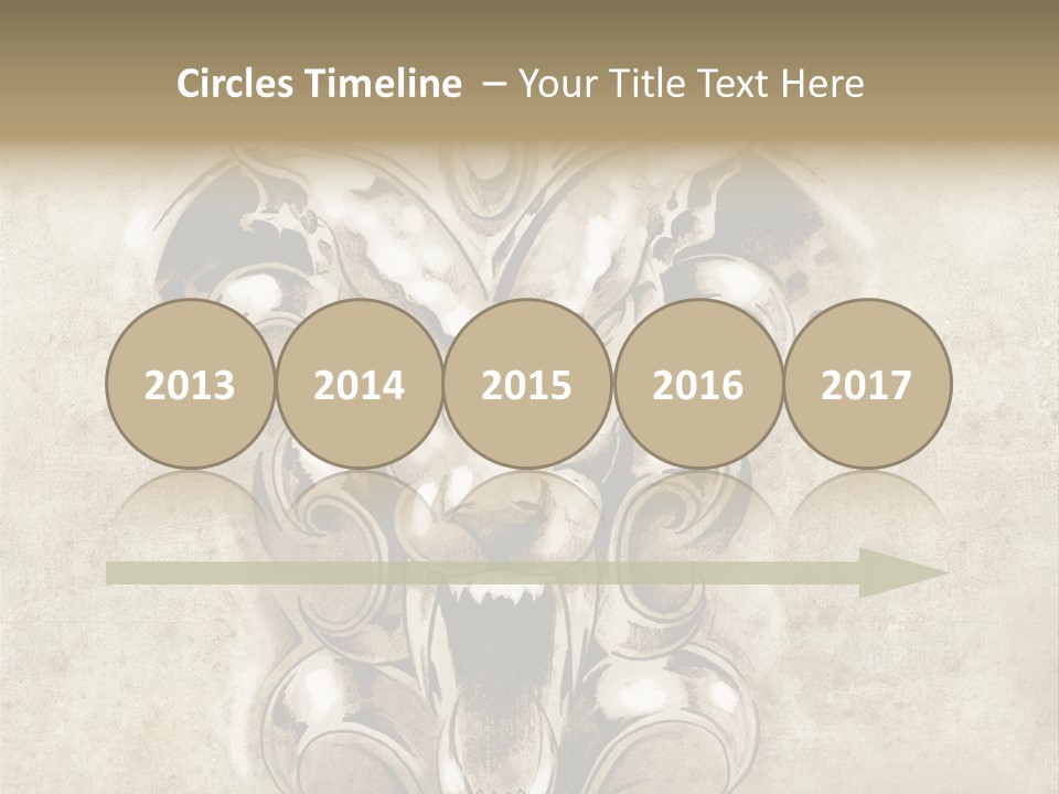 Smile Traditional Decorative PowerPoint Template