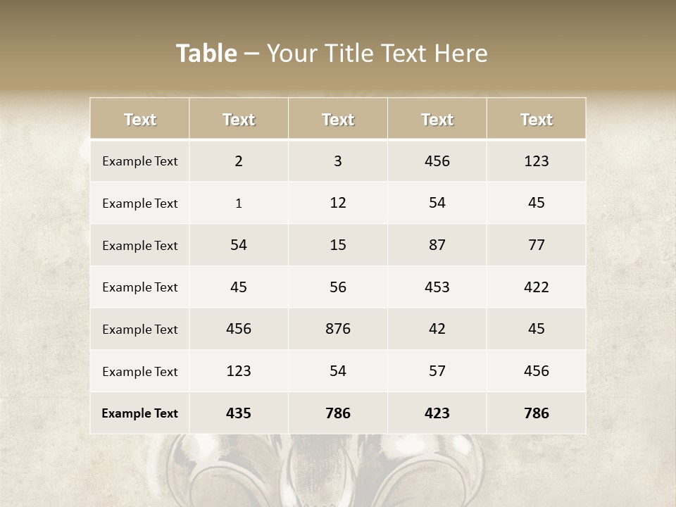 Smile Traditional Decorative PowerPoint Template
