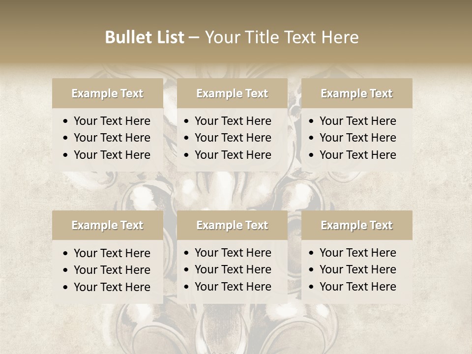 Smile Traditional Decorative PowerPoint Template