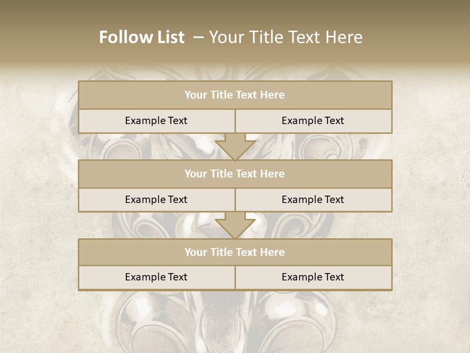 Smile Traditional Decorative PowerPoint Template