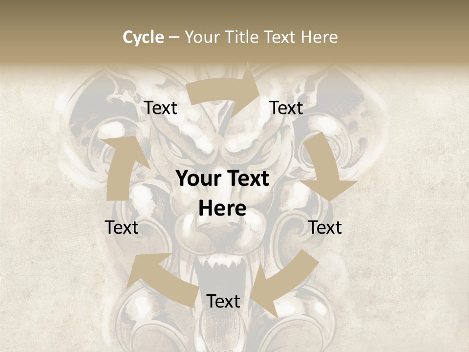 Smile Traditional Decorative PowerPoint Template