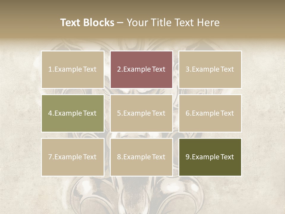 Smile Traditional Decorative PowerPoint Template