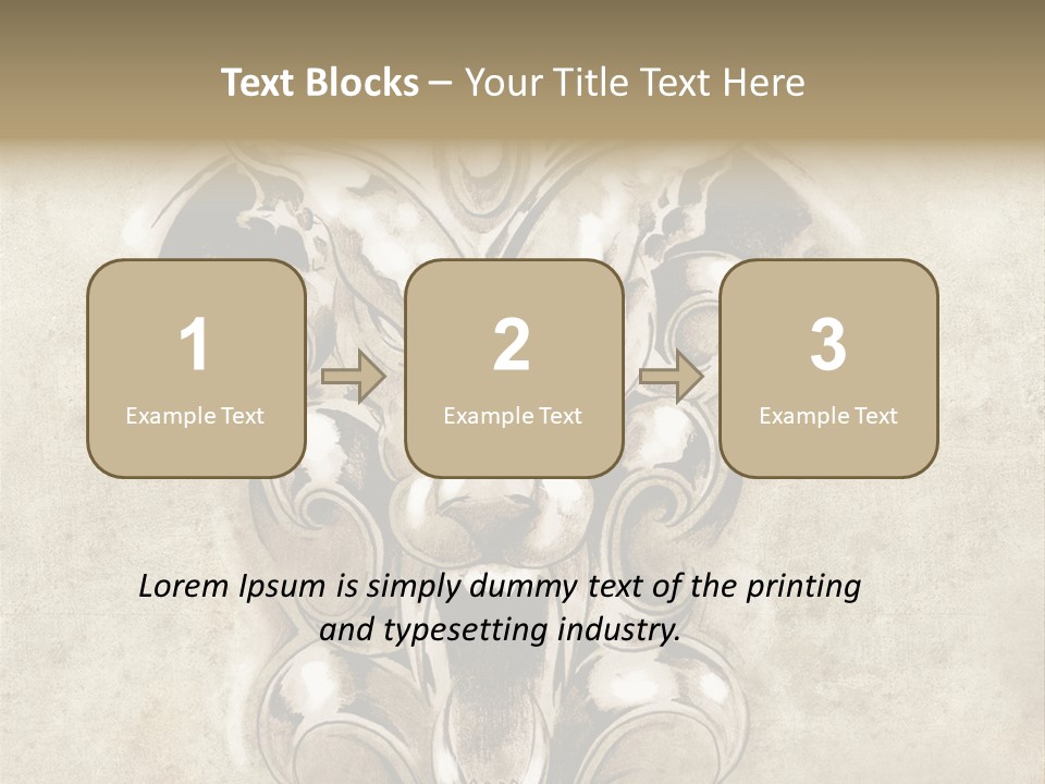 Smile Traditional Decorative PowerPoint Template