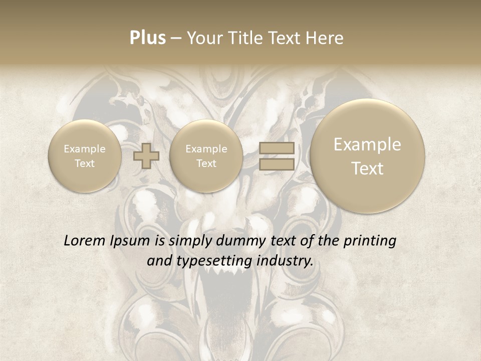 Smile Traditional Decorative PowerPoint Template