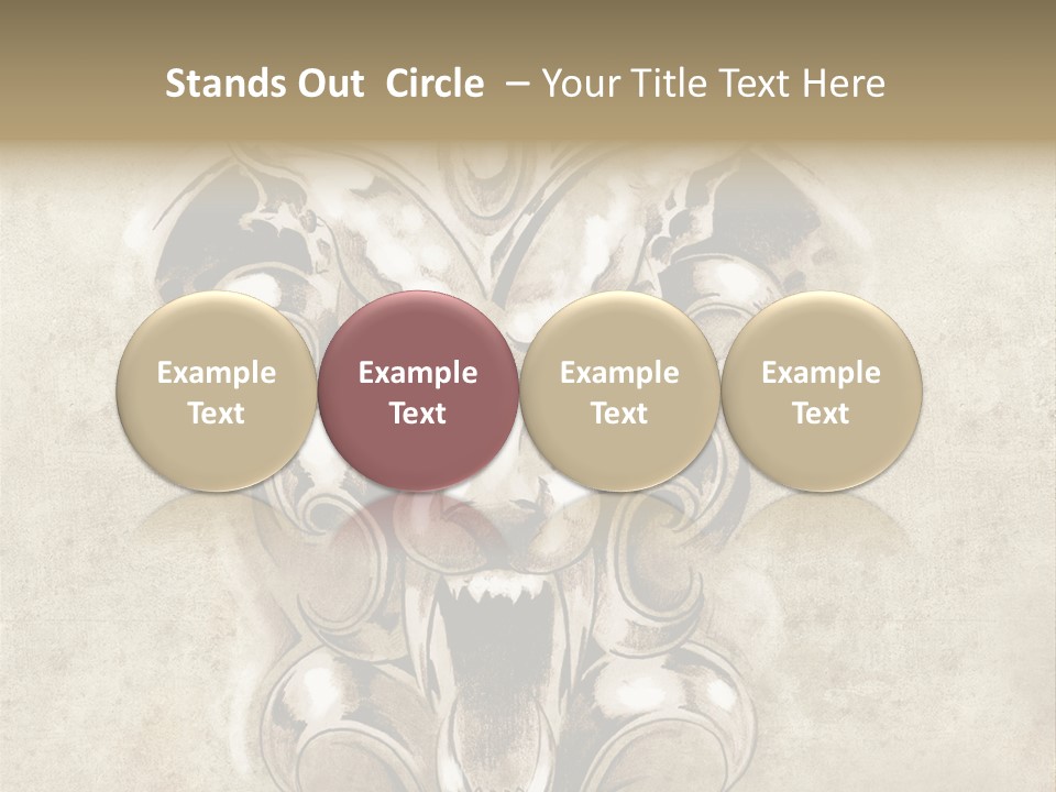 Smile Traditional Decorative PowerPoint Template