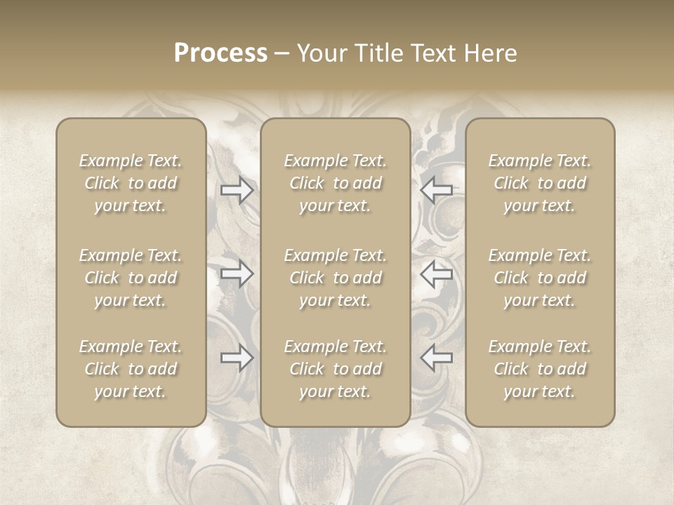Smile Traditional Decorative PowerPoint Template