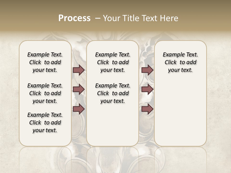 Smile Traditional Decorative PowerPoint Template