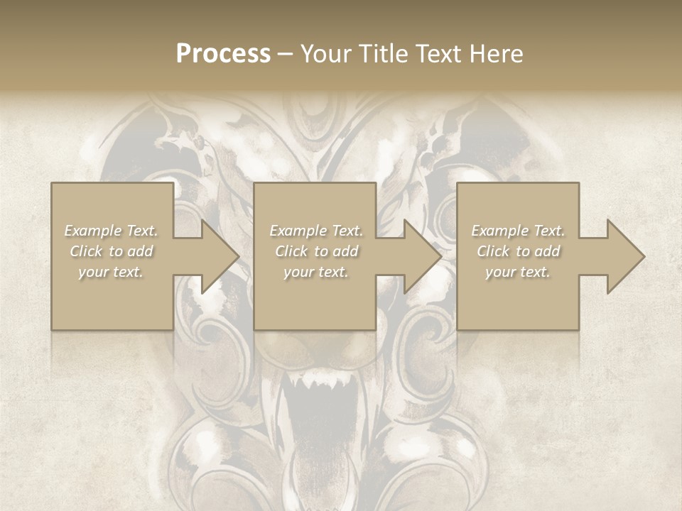 Smile Traditional Decorative PowerPoint Template