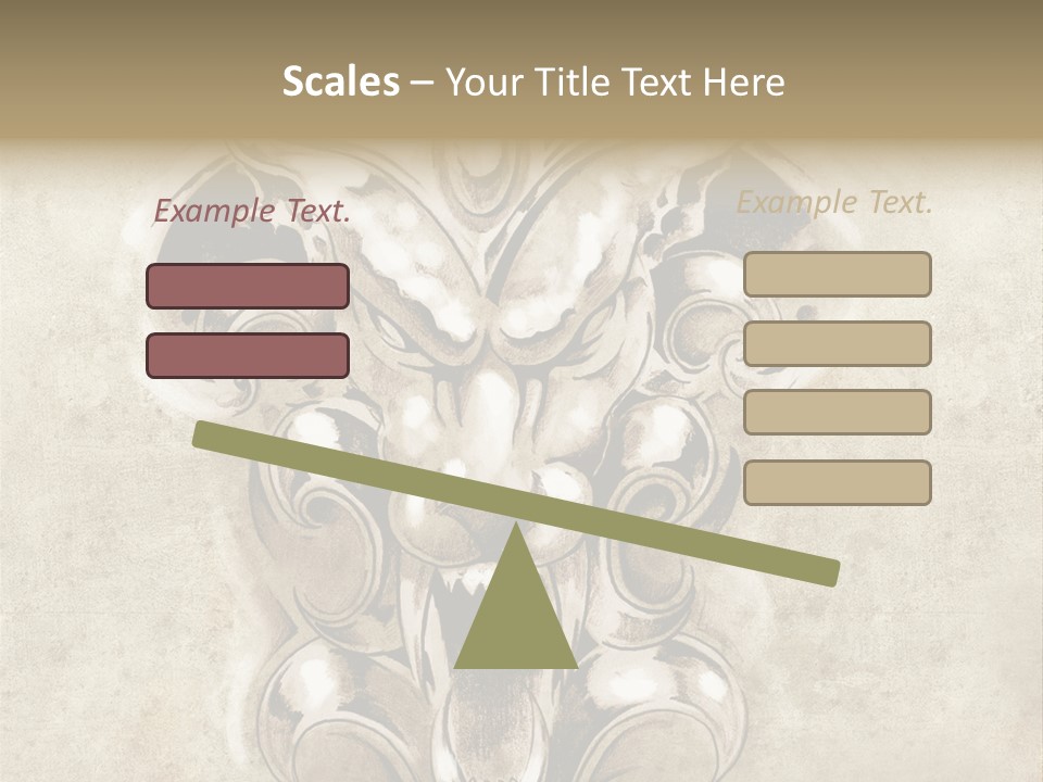 Smile Traditional Decorative PowerPoint Template