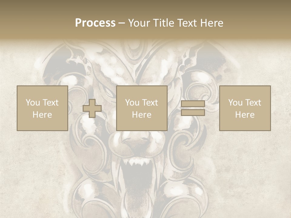 Smile Traditional Decorative PowerPoint Template