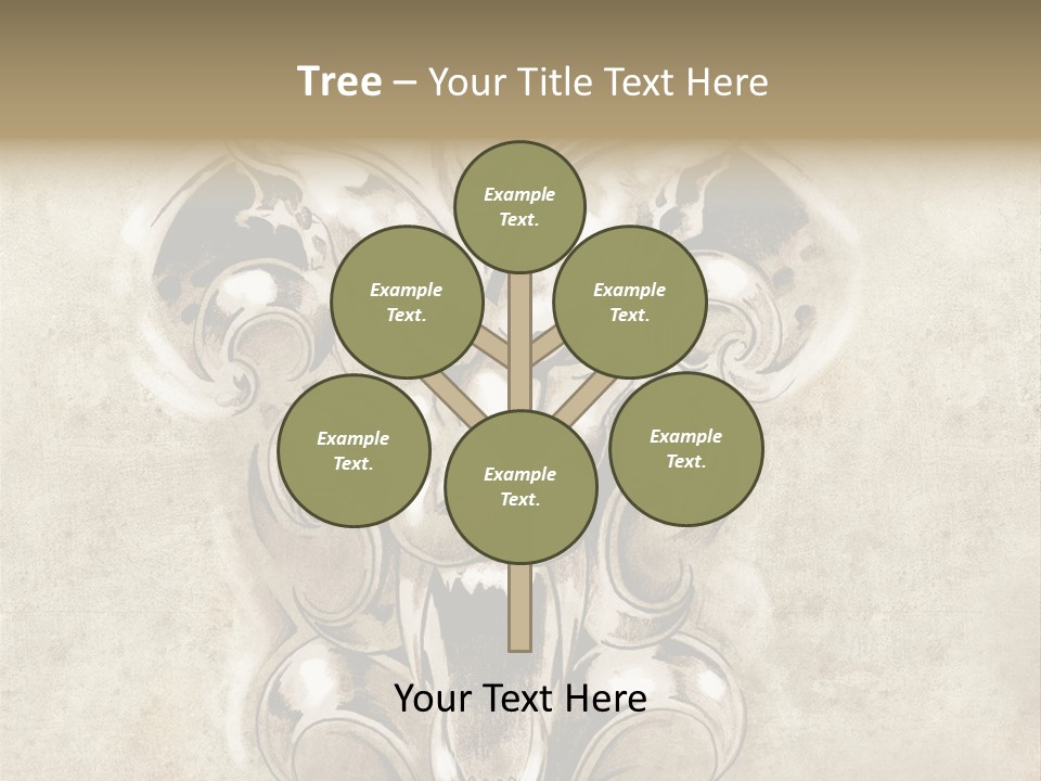 Smile Traditional Decorative PowerPoint Template