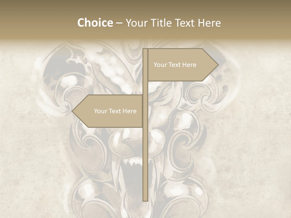 Smile Traditional Decorative PowerPoint Template