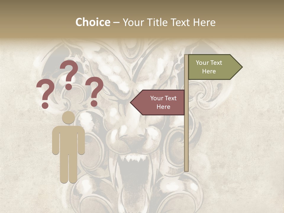 Smile Traditional Decorative PowerPoint Template