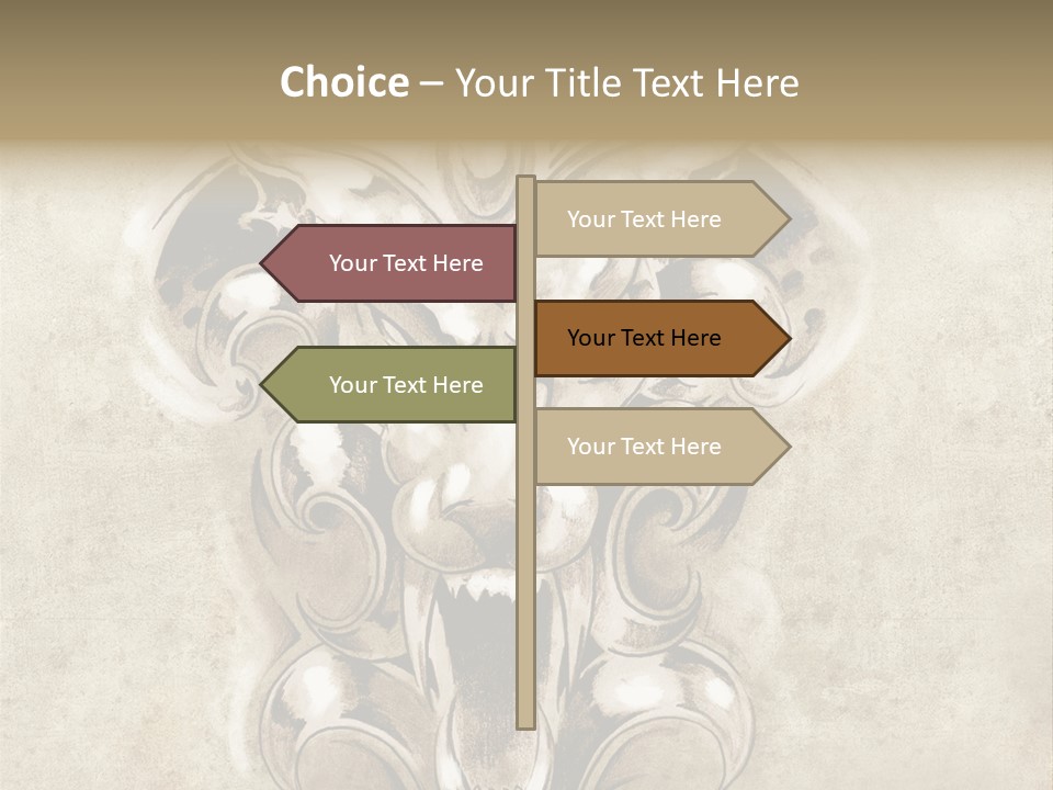 Smile Traditional Decorative PowerPoint Template