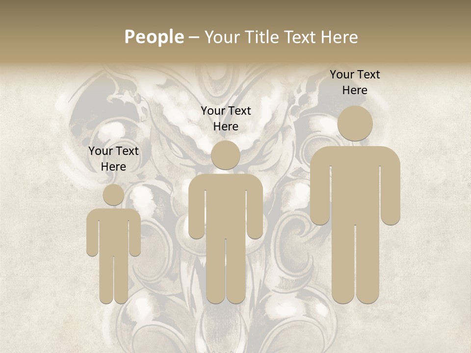 Smile Traditional Decorative PowerPoint Template