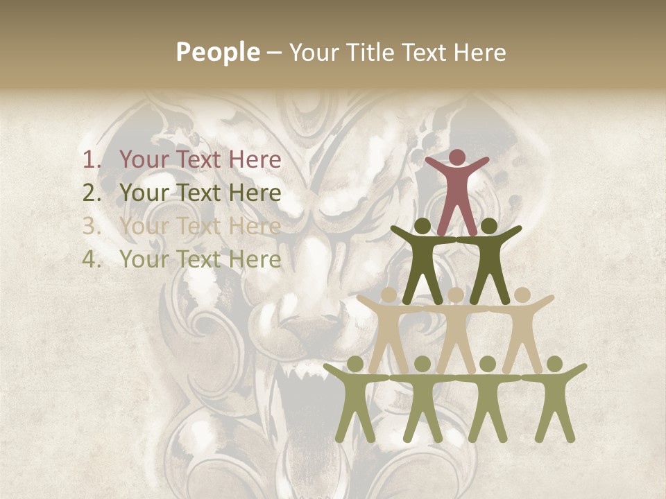 Smile Traditional Decorative PowerPoint Template