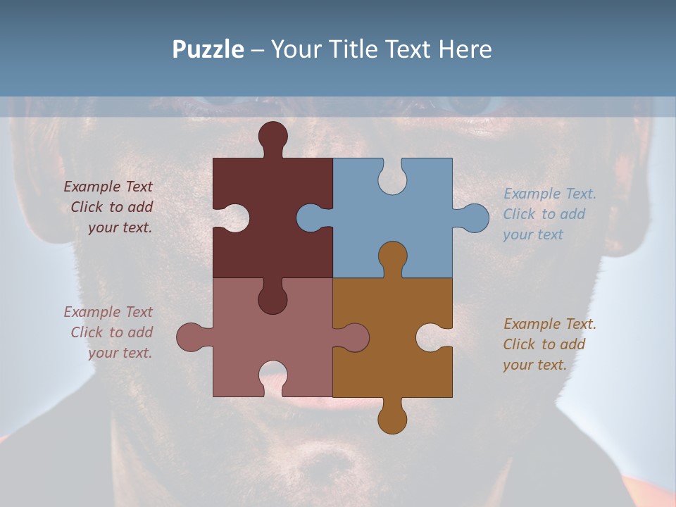 Miner Coal Industry PowerPoint Template