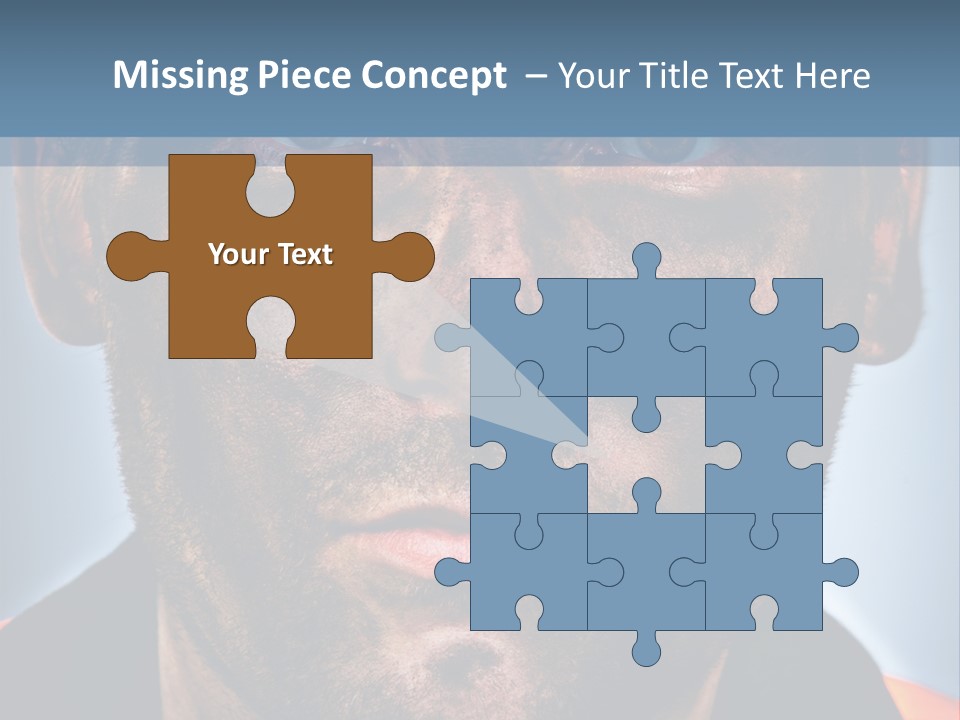 Miner Coal Industry PowerPoint Template