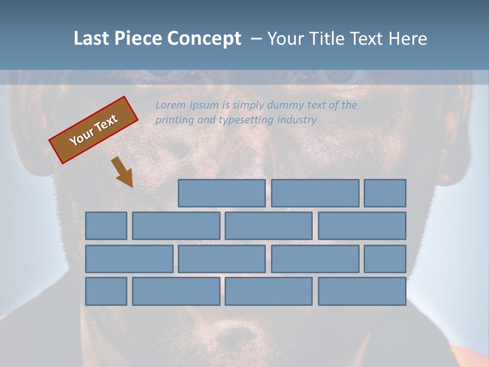 Miner Coal Industry PowerPoint Template