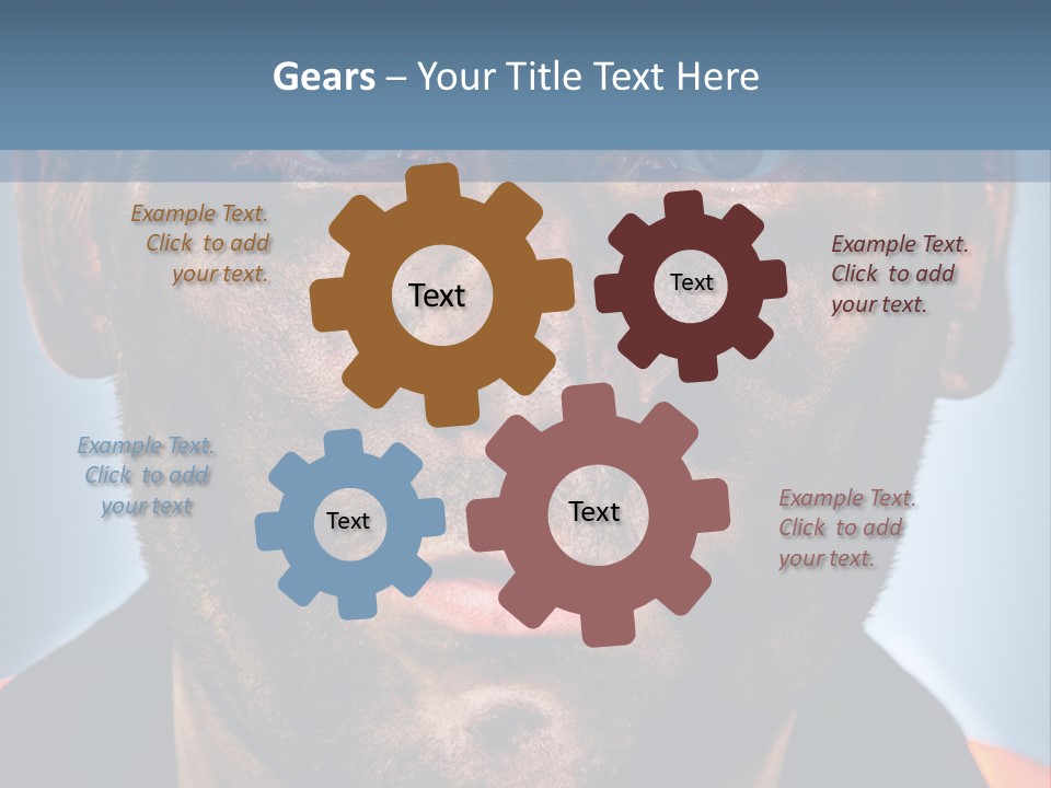 Miner Coal Industry PowerPoint Template