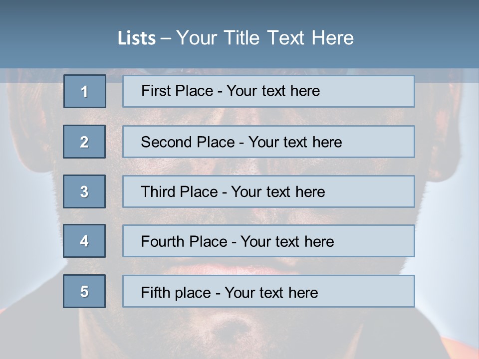 Miner Coal Industry PowerPoint Template