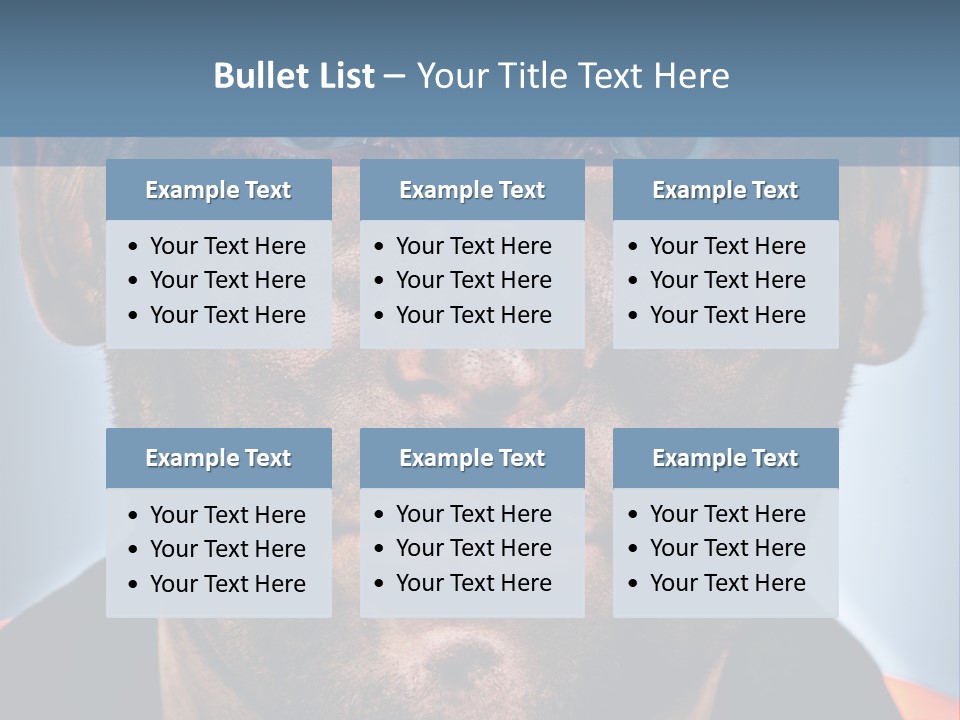 Miner Coal Industry PowerPoint Template