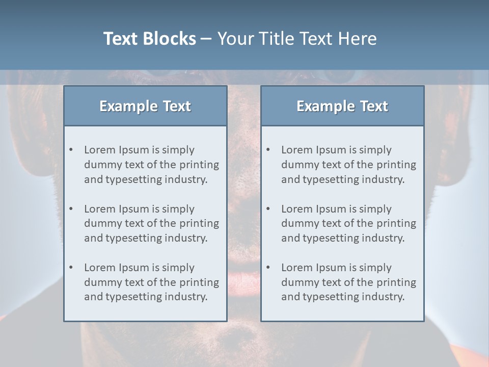 Miner Coal Industry PowerPoint Template