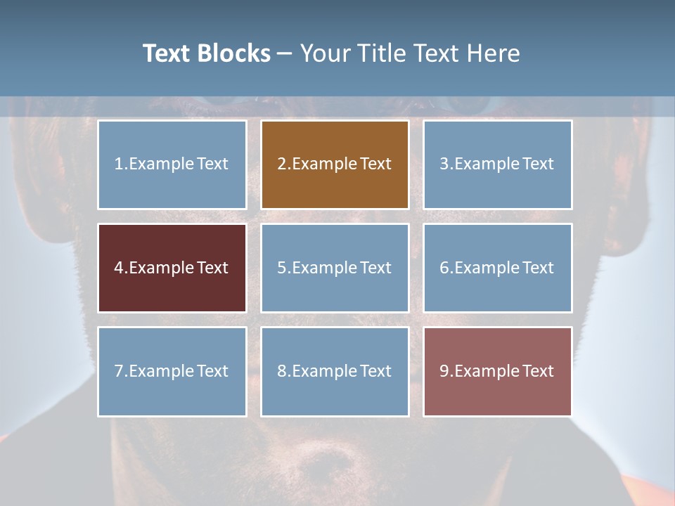 Miner Coal Industry PowerPoint Template