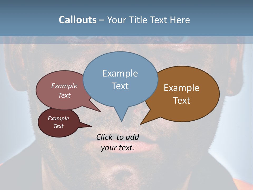 Miner Coal Industry PowerPoint Template