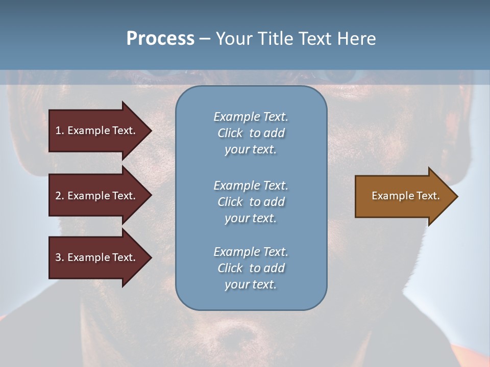 Miner Coal Industry PowerPoint Template