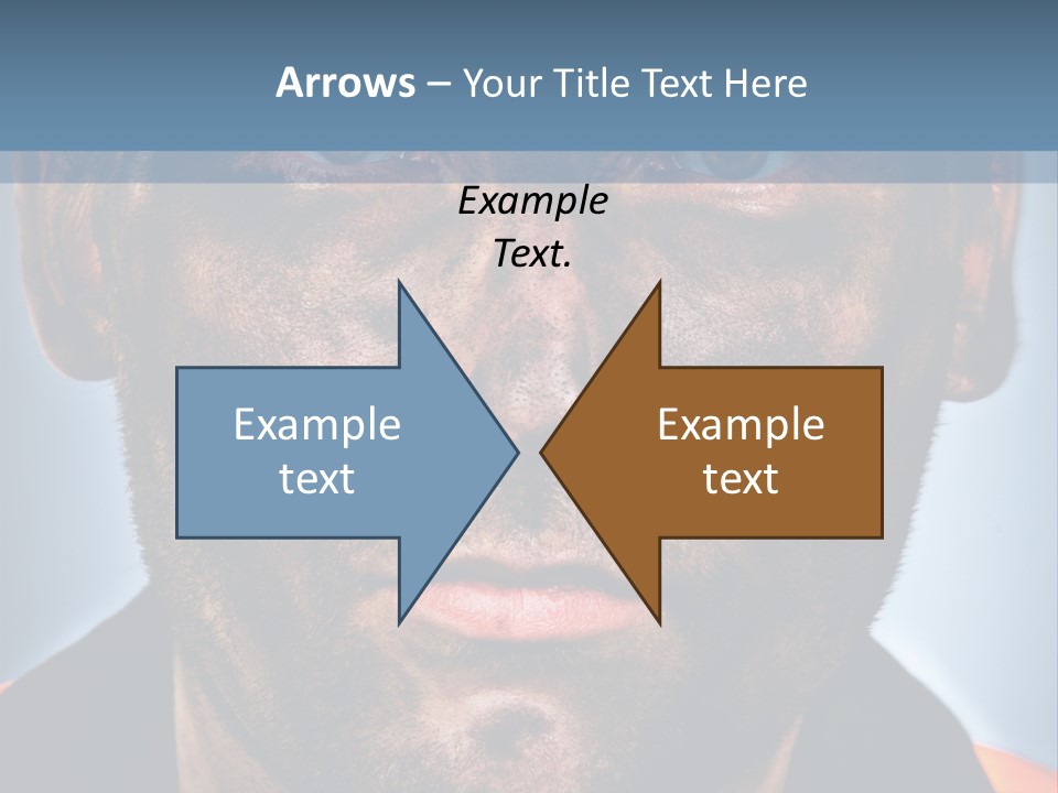 Miner Coal Industry PowerPoint Template