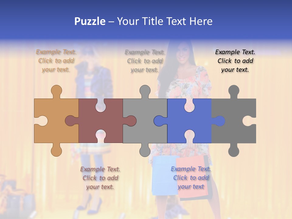 Objects Garment Color PowerPoint Template